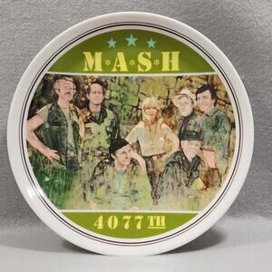 Vintage Royal Orleans Mash 4077th Commemorative Plate Limited Edition with Box